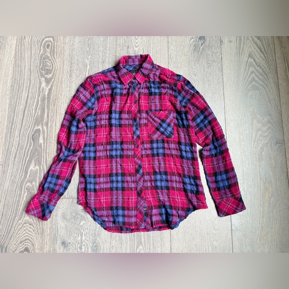 Rails Brady Top in Mulberry Teal Blue Size XS - Picture 4 of 9